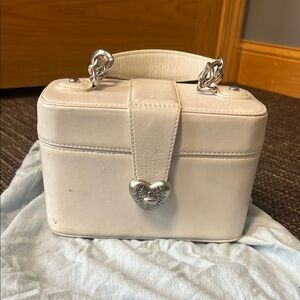 Juicy Couture White Silver Mini Bag with Chain Handle